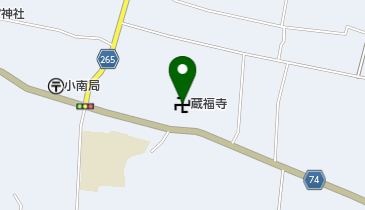 蔵福寺の地図画像