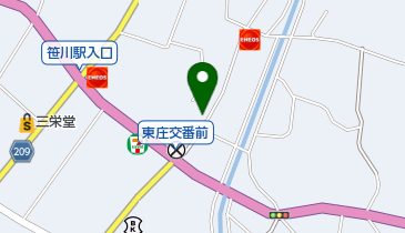 クイーン観光の地図画像