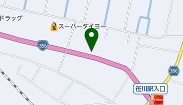 イワタ木材の地図画像