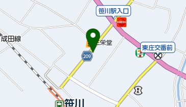 佐藤洋品店の地図画像