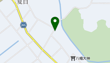 フセ理容店の地図画像