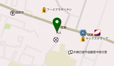 JA山武郡市 大網支所の地図画像