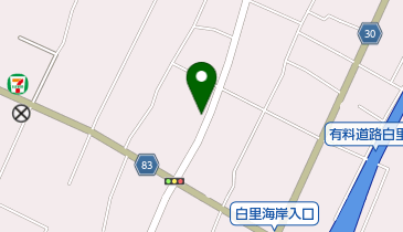 内山青果店の地図画像