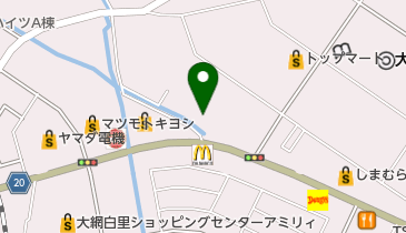 住友生命保険相互会社千葉支社 大網支部の地図画像