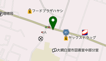 千葉屋洋品店の地図画像