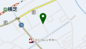 中川商店の地図画像