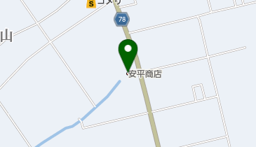 有限会社安平商店の地図画像