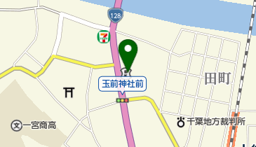 房総信用組合 一宮支店の地図画像