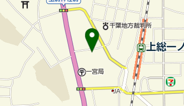 さがの理容の地図画像