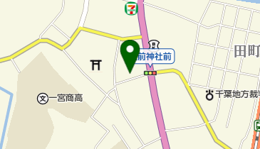 かねきち一の宮和菓子舗の地図画像