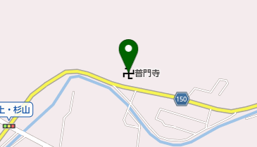 普門寺の地図画像