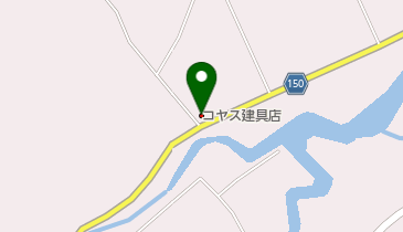 コヤス建具店の地図画像