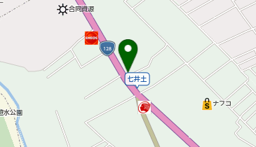 バイクハウスカズの地図画像