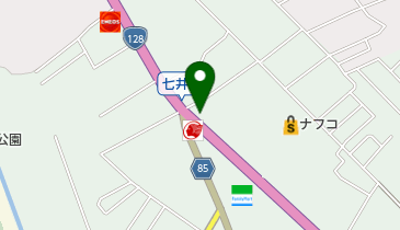 峰島給油所の地図画像