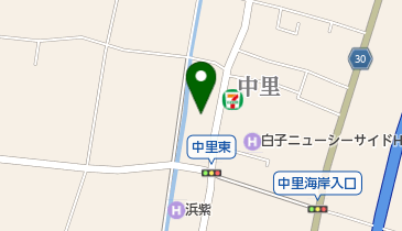 プラチナハウス白子店の地図画像