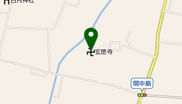 玄徳寺の地図画像