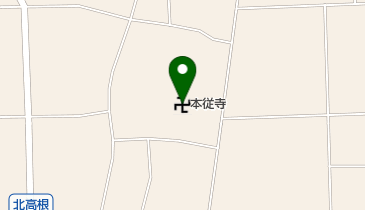 本従寺の地図画像