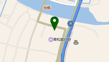 そば処川岸の地図画像