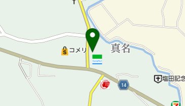 なるしま理容の地図画像