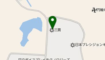 株式会社三貴の地図画像