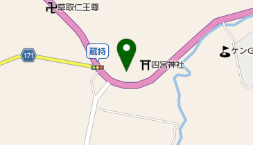 美容室ひまわりの地図画像