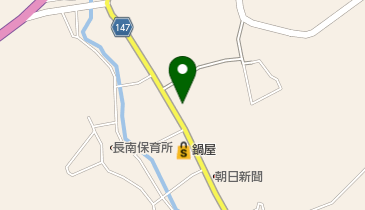 美容室フジタの地図画像