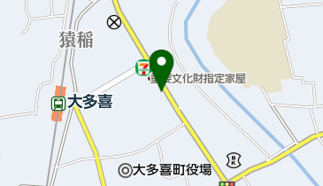 田中ふとん店の地図画像