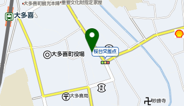 サラダ館・大多喜店の地図画像