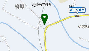 そば処うちだの地図画像