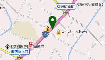 スズキ靴店の地図画像