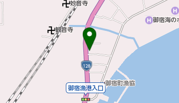 米本商店の地図画像