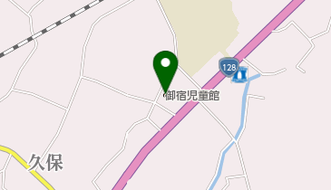御宿町 御宿児童館の地図画像