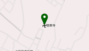 音教寺の地図画像