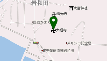 大福寺の地図画像