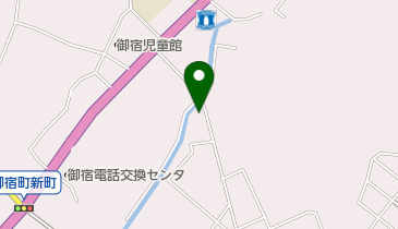 つばき理容店の地図画像