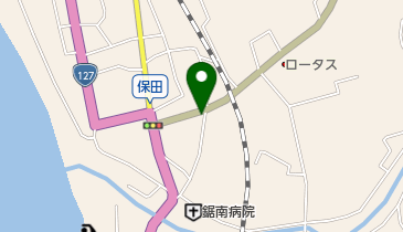 田村理容店の地図画像