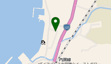 銀鱗荘の地図画像