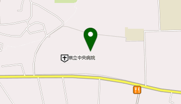 茨城県出先機関 病院局 県立中央病院の地図画像