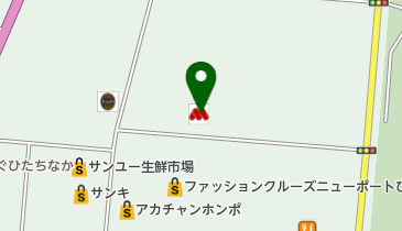 ココスニューポートひたちなか店の地図画像