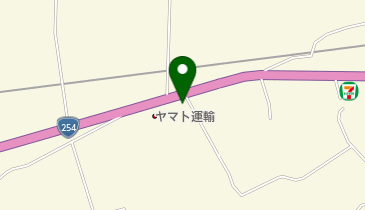 緑屋ランドリーの地図画像