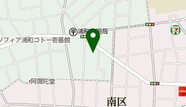 大元密教城北布教所の地図画像