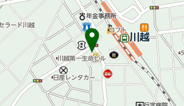 康元堂鍼灸院の地図画像