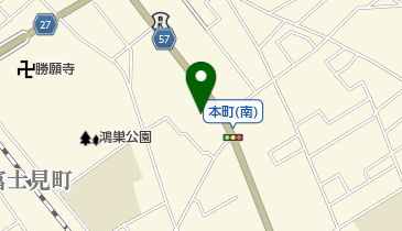 いせや鴻巣店の地図画像