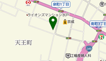 ヘアスタジオランシェの地図画像