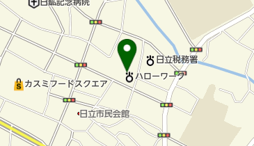 日立公共職業安定所の地図画像