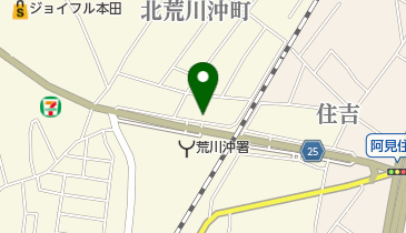 アラン美容室の地図画像