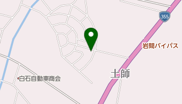 ヘアーズの地図画像