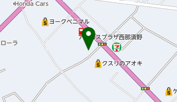 ドコモショップ西那須野店の地図画像