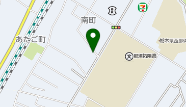 栃木県庁 保健福祉部出先機関 県北児童相談所の地図画像