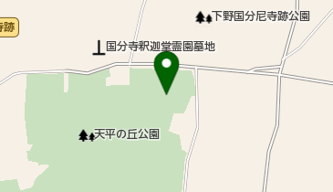 栃木県埋蔵文化財センターの地図画像